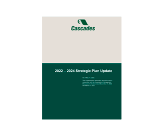 Plan stratégique  2022-2024 de cascades