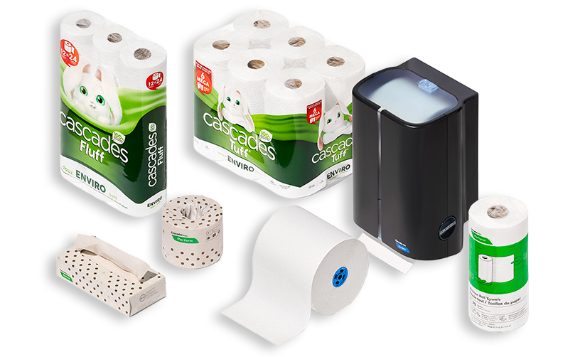 Produits d’hygiène et papiers tissu