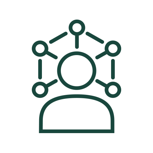 icone d'une tête avec une roue d'engrenage pour illuster l'expertise de Cascades